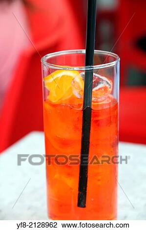 italian drinks, aperol with ice, Florence. View Large Photo Image Stock Image - italian drinks, aperol with ice, Florence.. Fotosearch