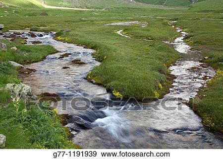 Stock Photo - Italy Alps Piedmont Val Formazza The Alp of Bettelmatt.. Fotosearch
