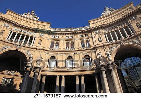 Italy, Campania, Naples, Galleria Umberto I, shopping arcade, View Large Photo Image Stock Photo - Italy, Campania, Naples, Galleria Umberto I, shopping arcade,. Fotosearch
