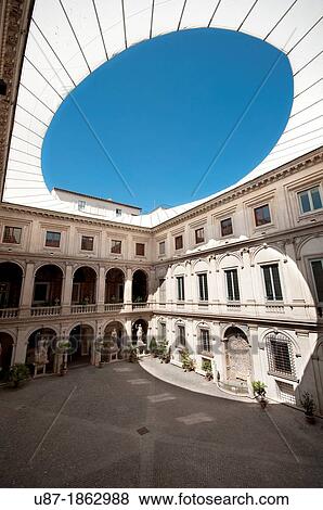 Italy, Lazio, Rome, Altemps Palace, Seat Of The National Roman Museum, Courtyard View Large Photo Image Stock Photo - Italy, Lazio, Rome, Altemps Palace, Seat Of The National Roman Museum, Courtyard. Fotosearch