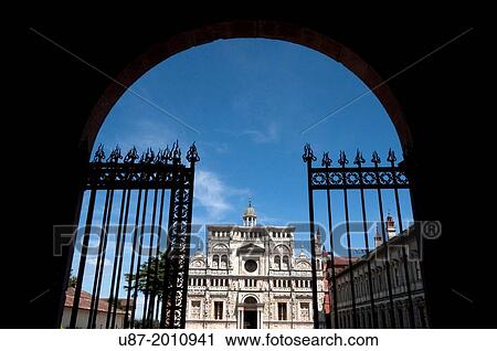 Italy, Lombardy, Certosa di Pavia, Carthusian Monastery of Pavia. View Large Photo Image Stock Image - Italy, Lombardy, Certosa di Pavia, Carthusian Monastery of Pavia.. Fotosearch