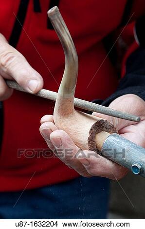 Italy, Lombardy, Hand Crafting a Smoking Pipe View Large Photo Image Picture - Italy, Lombardy, Hand Crafting a Smoking Pipe. Fotosearch