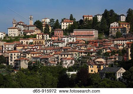 Italy, Lombardy, Lakes Region, Lake Como, Brunate, town view View Large Photo Image Stock Image - Italy, Lombardy, Lakes Region, Lake Como, Brunate, town view. Fotosearch