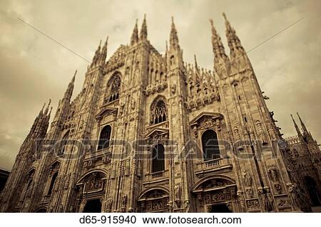 Italy, Lombardy, Milan, Piazza Duomo, Duomo cathedral, defocussed View Large Photo Image Stock Image - Italy, Lombardy, Milan, Piazza Duomo, Duomo cathedral, defocussed. Fotosearch
