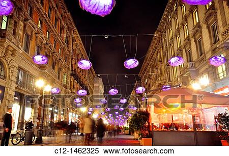 Italy, Milan, Christmas View Large Photo Image Stock Photography - Italy, Milan, Christmas. Fotosearch