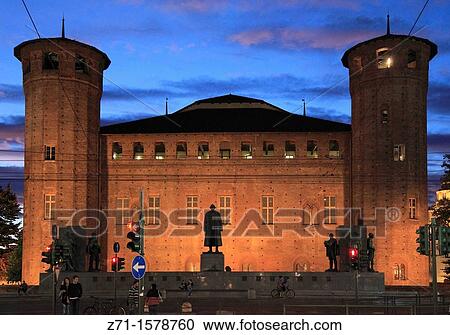 Italy, Piedmont, Turin, Piazza Castello, Palazzo Madama, rear facade, View Large Photo Image Stock Image - Italy, Piedmont, Turin, Piazza Castello, Palazzo Madama, rear facade,. Fotosearch