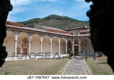 Italy, Tuscany, Calci, Charterhouse of Pisa View Large Photo Image Stock Photo - Italy, Tuscany, Calci, Charterhouse of Pisa. Fotosearch