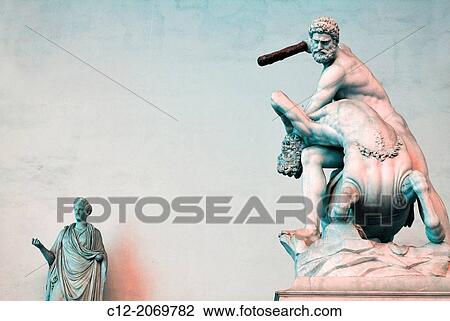 Italy, Tuscany, Florence, Loggia Della Signoria, Hercules and the Centaur View Large Photo Image Stock Image - Italy, Tuscany, Florence, Loggia Della Signoria, Hercules and the Centaur. Fotosearch