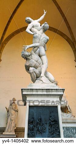 Italy, Tuscany, Florence, Rape of the Sabine Women by Giambologna View Large Photo Image Stock Image - Italy, Tuscany, Florence, Rape of the Sabine Women by Giambologna. Fotosearch