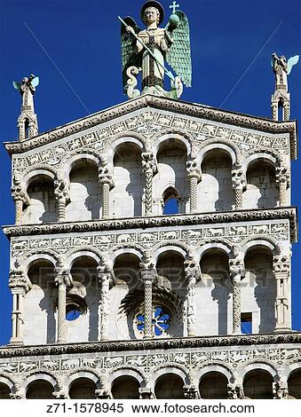 Italy, Tuscany, Lucca, San Michele in Foro church, View Large Photo Image Stock Photography - Italy, Tuscany, Lucca, San Michele in Foro church,. Fotosearch