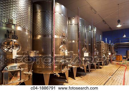 Italy, Tuscany, wine cellar. View Large Photo Image Stock Image - Italy, Tuscany, wine cellar.. Fotosearch
