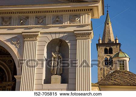 Italy. Valle de Aosta. Aosta. Cathedral. View Large Photo Image Stock Photography - Italy. Valle de Aosta. Aosta. Cathedral.. Fotosearch