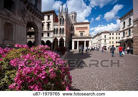 Stock Photography - Italy, Veneto, Padua, Pedrocchi Cafe, Famous Coffee House.. Fotosearch