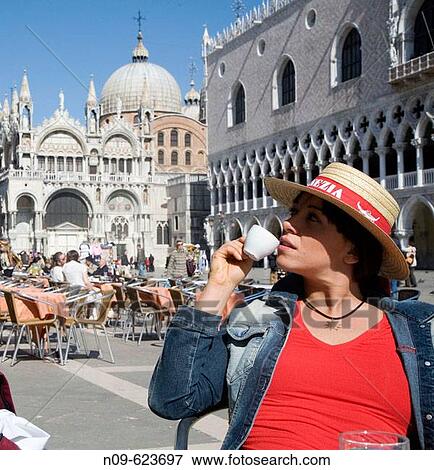 Italy. Veneto, Venice. Piazza San Marco. View Large Photo Image Stock Photo - Italy. Veneto, Venice. Piazza San Marco.. Fotosearch