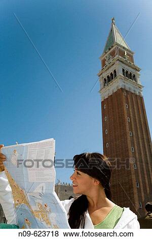 Stock Photo - Italy. Veneto, Venice. Piazza San Marco.. Fotosearch