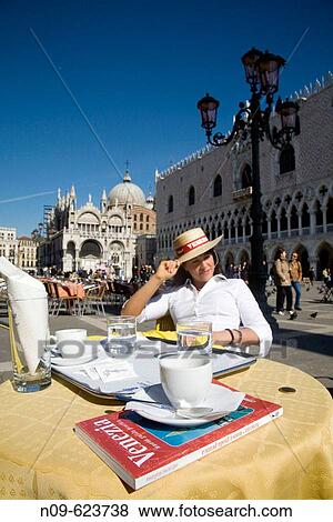 Italy. Veneto, Venice. Piazza San Marco. View Large Photo Image Stock Photo - Italy. Veneto, Venice. Piazza San Marco.. Fotosearch
