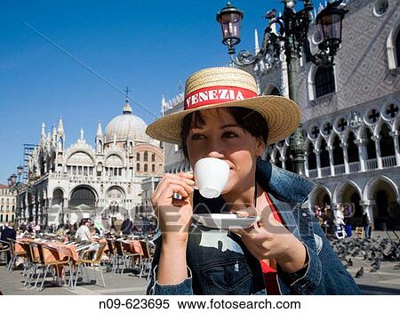 Italy. Veneto, Venice. Piazza San Marco. View Large Photo Image Stock Photography - Italy. Veneto, Venice. Piazza San Marco.. Fotosearch