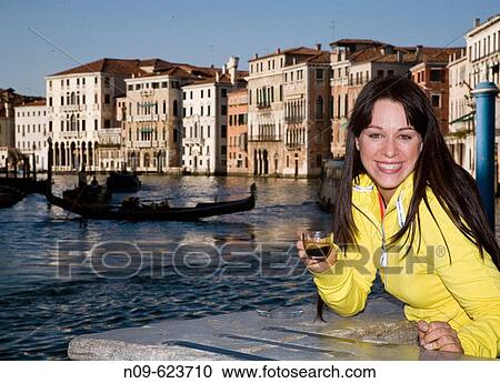 Stock Image - Italy. Veneto, Venice.. Fotosearch