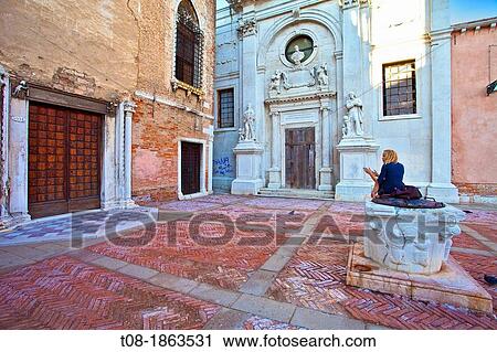 Italy, Venice: Cannaregio, valverde church View Large Photo Image Stock Image - Italy, Venice: Cannaregio, valverde church. Fotosearch