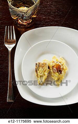 Italy, Venice, Laguna, Islands, castraure, artichokes of Sant Erasmo fried. View Large Photo Image Stock Photography - Italy, Venice, Laguna, Islands, castraure, artichokes of Sant Erasmo fried.. Fotosearch