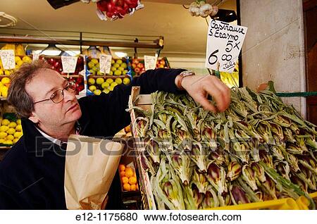 Italy, Venice, Laguna, Islands, the market of the Rialto castraure, artichoke of Sant Erasmo, View Large Photo Image Stock Image - Italy, Venice, Laguna, Islands, the market of the Rialto castraure, artichoke of Sant Erasmo,. Fotosearch