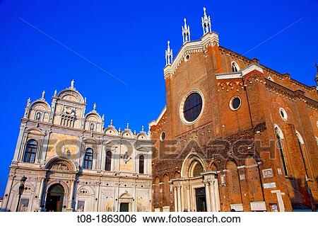 italy, venice: san marco, campo s giovanni e paolo, scuola di san marco high View Large Photo Image Stock Photograph - italy, venice: san marco, campo s giovanni e paolo, scuola di san marco high. Fotosearch