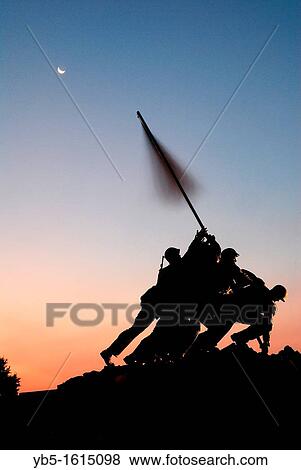 Stock Photo - Iwo Jima Memorial, Arlington. Fotosearch