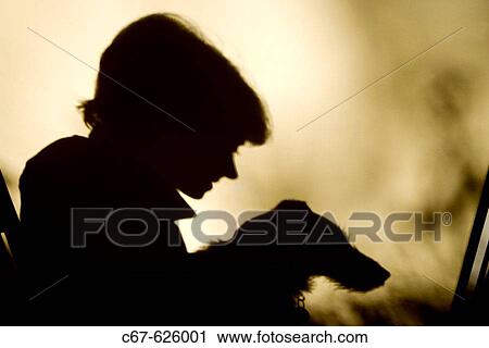 Stock Image - Jack Russell Terrier and owner.. Fotosearch
