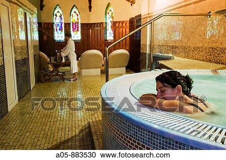 Jacuzzi in spa, Lierganes. Pas-Miera, Cantabria, Spain View Large Photo Image Stock Image - Jacuzzi in spa, Lierganes. Pas-Miera, Cantabria, Spain. Fotosearch