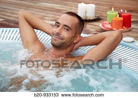 Jacuzzi, Spa-relais View Large Photo Image Stock Image - Jacuzzi, Spa-relais. Fotosearch