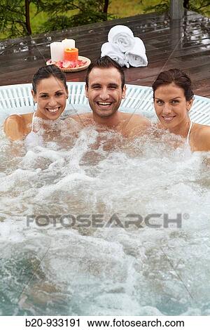 Jacuzzi, Spa-relais View Large Photo Image Stock Image - Jacuzzi, Spa-relais. Fotosearch