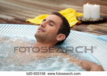 Jacuzzi, Spa-relais View Large Photo Image Stock Photo - Jacuzzi, Spa-relais. Fotosearch