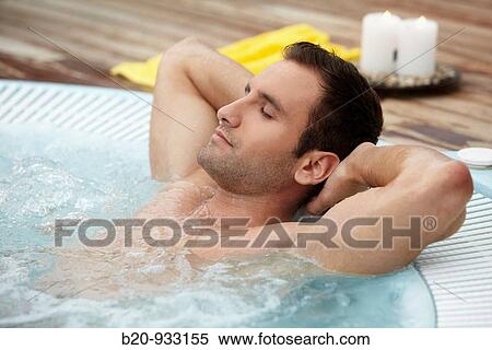 Stock Photography - Jacuzzi, Spa-relais. Fotosearch