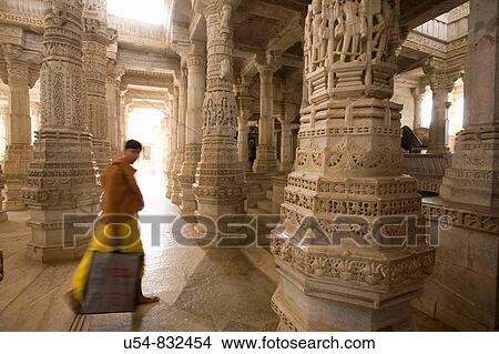 Jainist temple of Ranakpur. Rajasthan. India View Large Photo Image Picture - Jainist temple of Ranakpur. Rajasthan. India. Fotosearch