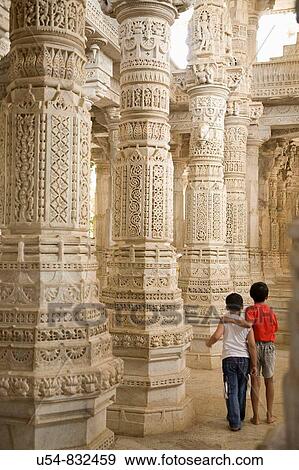 Jainist temple of Ranakpur. Rajasthan. India View Large Photo Image Stock Photo - Jainist temple of Ranakpur. Rajasthan. India. Fotosearch