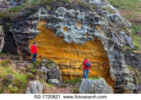 Jaizkibel, Geological formations, Cantabrian Sea, Gipuzkoa, Basque Country, Spain, Europe. View Large Photo Image Stock Image - Jaizkibel, Geological formations, Cantabrian Sea, Gipuzkoa, Basque Country, Spain, Europe.. Fotosearch