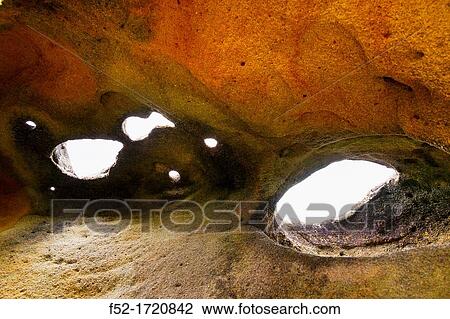 Stock Image - Jaizkibel, Geological formations, Cantabrian Sea, Gipuzkoa, Basque Country, Spain, Europe.. Fotosearch