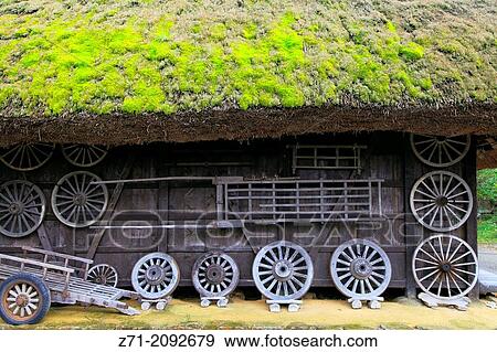 Japan, Hida, Takayama, Hida no Sato, old farmhouse,. View Large Photo Image Stock Photo - Japan, Hida, Takayama, Hida no Sato, old farmhouse,.. Fotosearch