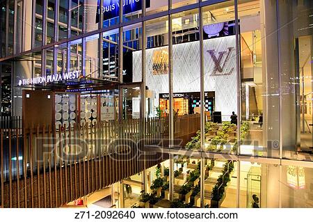 Japan, Osaka, Hilton Plaza West, Louis Vuitton store,. View Large Photo Image Stock Image - Japan, Osaka, Hilton Plaza West, Louis Vuitton store,.. Fotosearch
