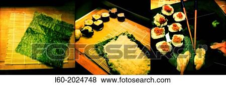 Japanese food, Sushi. View Large Photo Image Stock Photo - Japanese food, Sushi.. Fotosearch