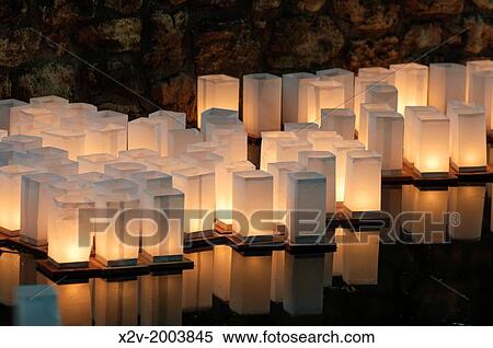 Japanese lantern ceremony at the Como Park Obon Festival. View Large Photo Image Stock Photography - Japanese lantern ceremony at the Como Park Obon Festival.. Fotosearch
