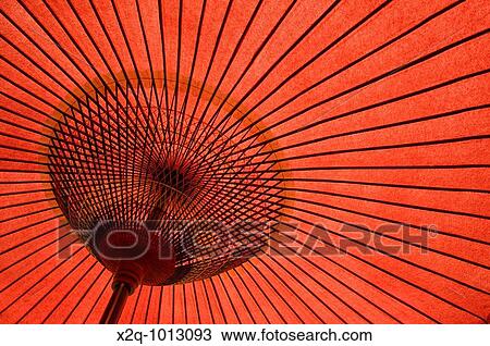 Japanese red paper umbrella View Large Photo Image Stock Image - Japanese red paper umbrella. Fotosearch