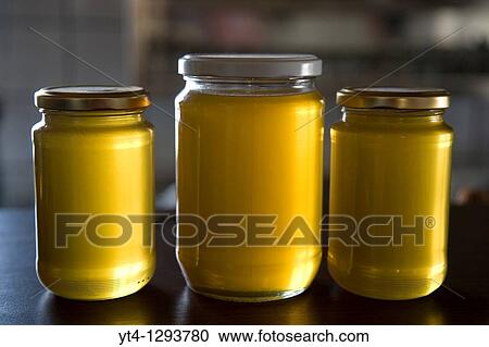 Jars of delicious Cretan, Mediterranean Honey View Large Photo Image Stock Image - Jars of delicious Cretan, Mediterranean Honey. Fotosearch