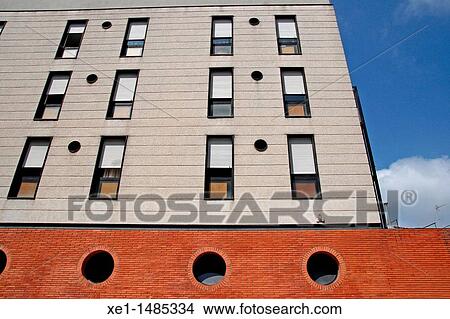 Picture - Jaume Nualart residence, Cornella de Llobregat, Catalonia, Spain.. Fotosearch
