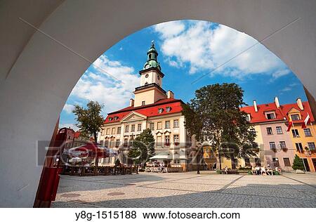 Jelenia Gora-Old Town, Poland, Europe View Large Photo Image Stock Photo - Jelenia Gora-Old Town, Poland, Europe. Fotosearch