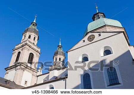 Jesuitenkirche, Jesuit Church, University Church, Innsbruck, Tyrol, Austria. View Large Photo Image Stock Photograph - Jesuitenkirche, Jesuit Church, University Church, Innsbruck, Tyrol, Austria.. Fotosearch