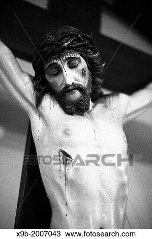 Stock Image - Jesus on the cross.. Fotosearch