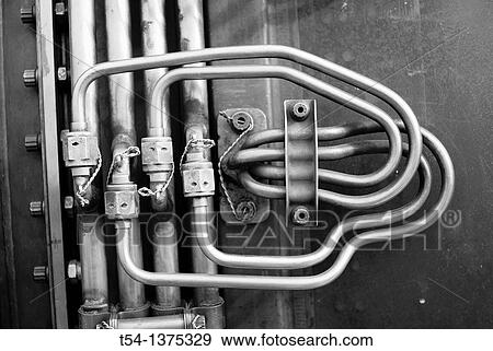 Jet fuel lines at a Starfighter warplane View Large Photo Image Stock Photo - Jet fuel lines at a Starfighter warplane. Fotosearch