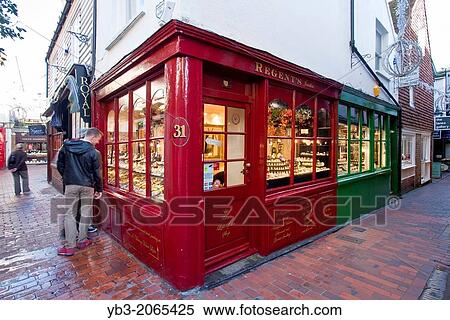 Jewellery Shop, The Lanes, Brighton, Sussex, England. View Large Photo Image Stock Photography - Jewellery Shop, The Lanes, Brighton, Sussex, England.. Fotosearch