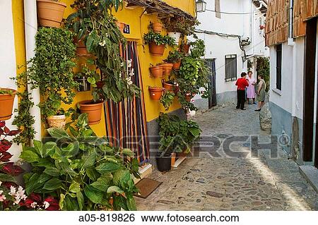 Jewish quarter, Hervas. Caceres province, Extremadura, Spain View Large Photo Image Stock Photograph - Jewish quarter, Hervas. Caceres province, Extremadura, Spain. Fotosearch